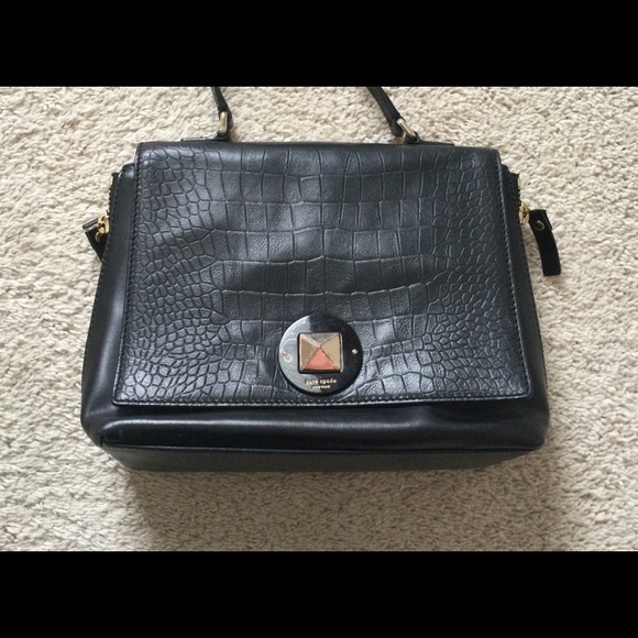 Kate Spade Crossbody Black Leather Bag - Picture 4 of 10